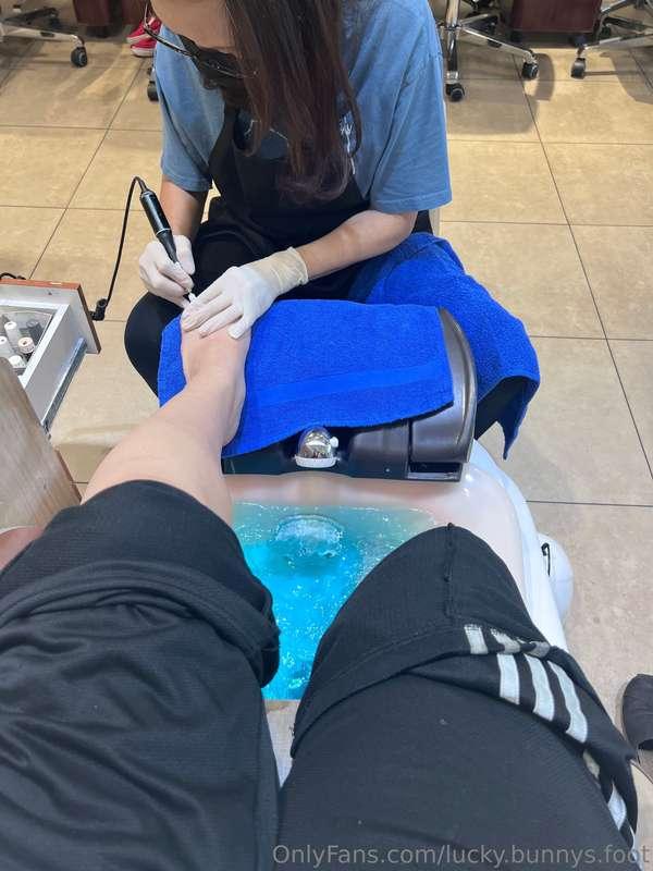 Long overdue after having bare toes for months. Any guesses ..