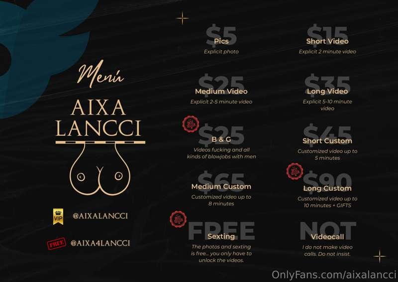 Menú || Consult for special orders 🤭