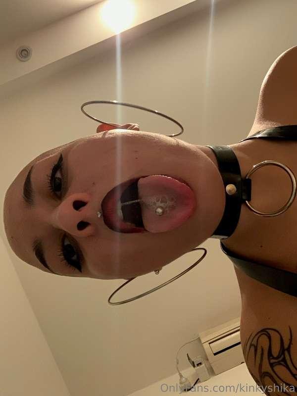 ## OPEN THAT MOUTH, SWALLOW IT ALL 💧