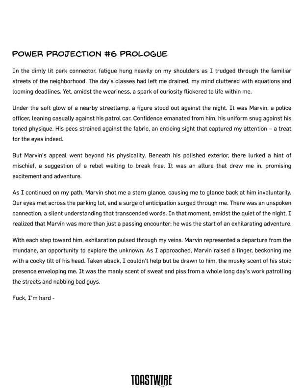Power Projection #6 prologue