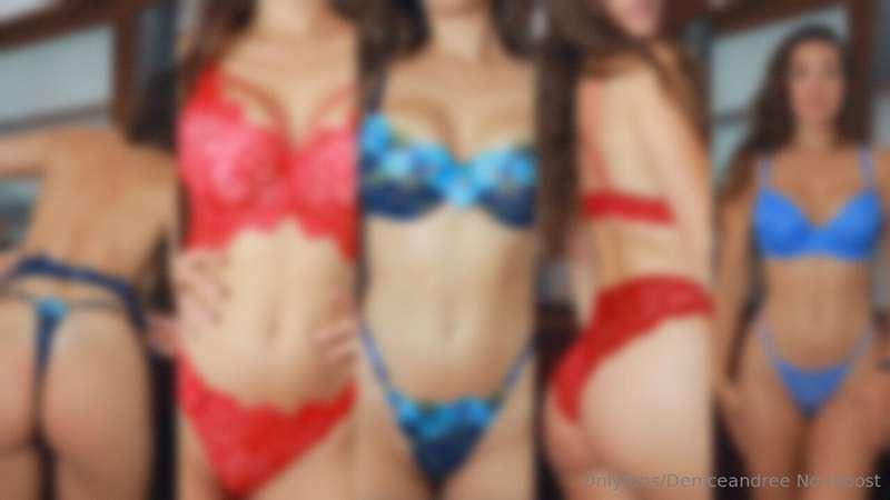 VERY hot lace lingerie try on video. Made only for exclusive..
