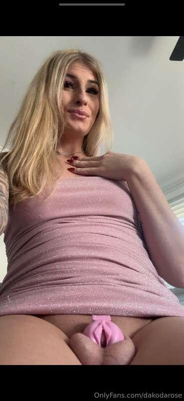 Thinking about using my vibrator on my caged clitty 🤤🥵