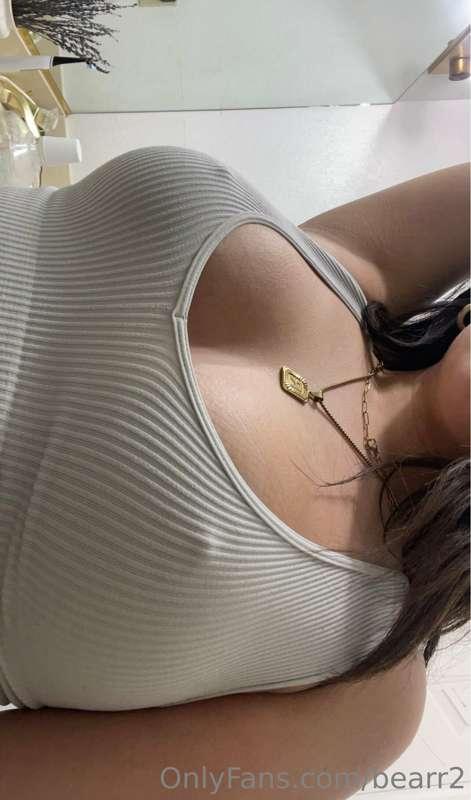 see through and no bra ?