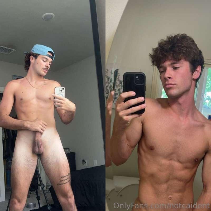 DOUBLE TROUBLE 🤪🤪 both ME @caidenvip and my BOY 🥵 @cohencade..