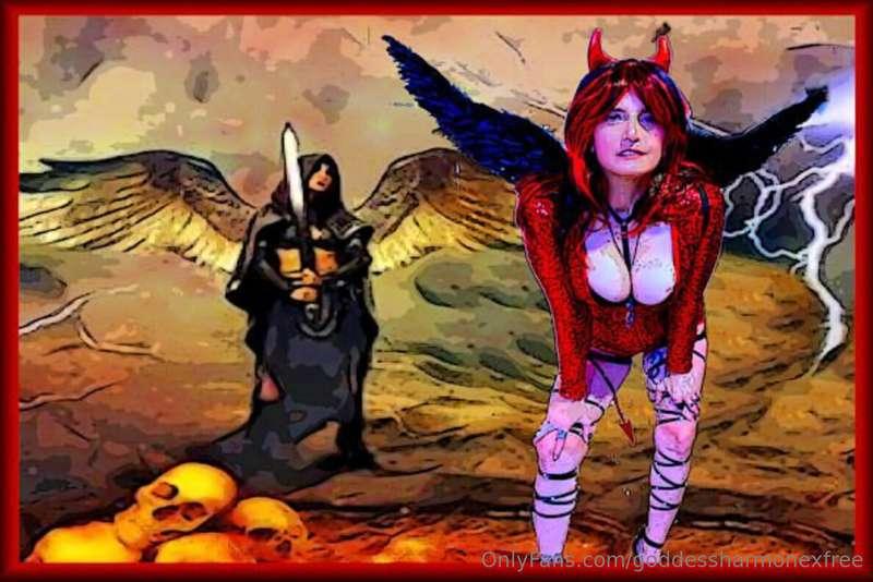 The grim reaper and I are cumming for you 😏😈