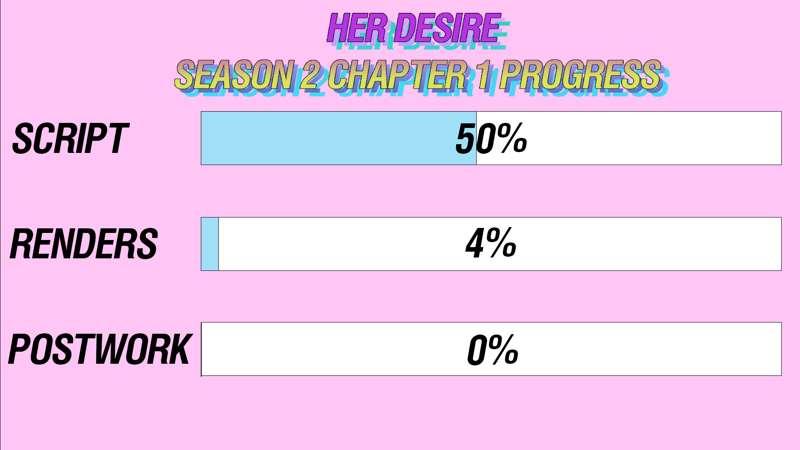 Her Desire - Season 2 Chapter 1 Update - 10/6