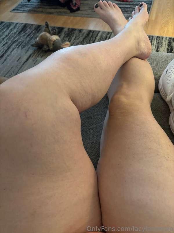 So far bare legs is winning in the poll. Go vote