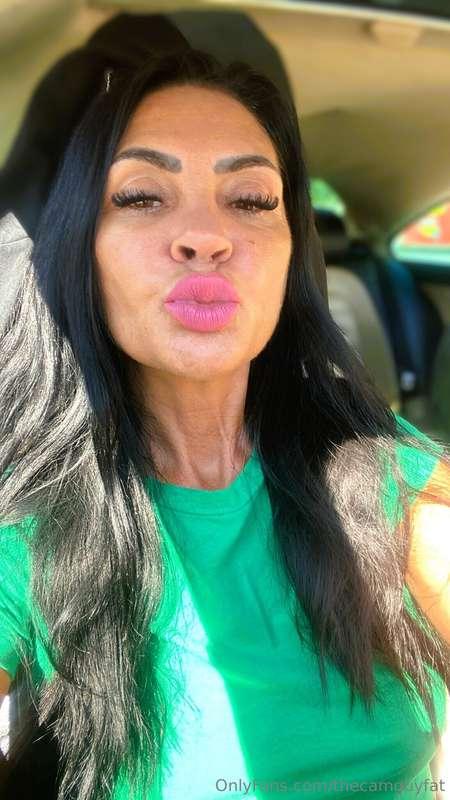 @hotgiselle369 is blowing you a kiss. Visit her OF page. 
