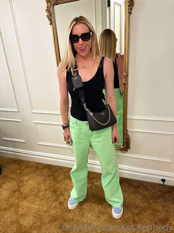 My husband is very Prada me… hah sorry been traveling and so..