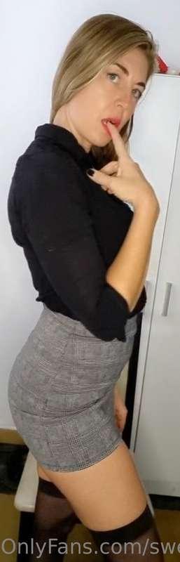 WOULD YOU LIKE TO SEE ALL THESE CLOTHES ON THE FLOOR AND ME ..