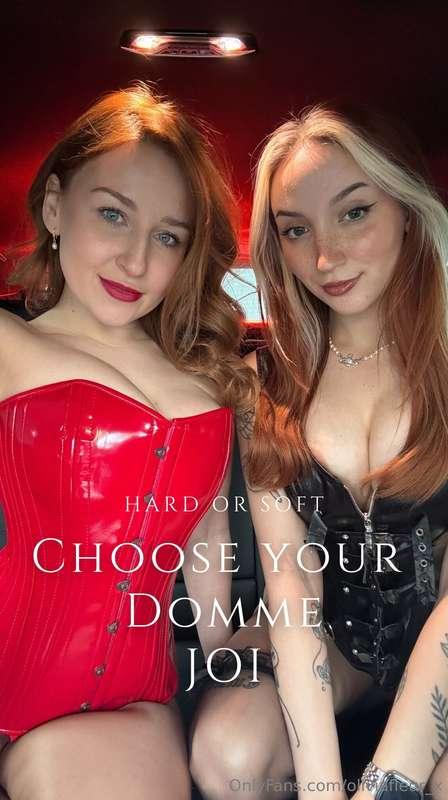 Can you handle a hard Domme JOI from @rubexcubex and I, or d..