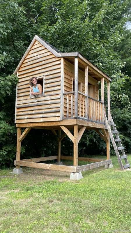 Playing around during a photo shoot