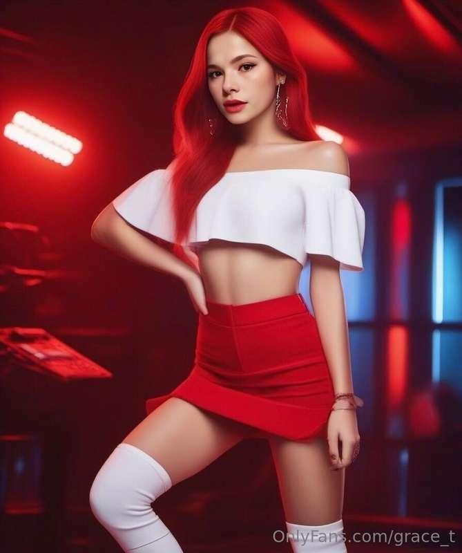 My red hair always attracted attention, both in real life an..