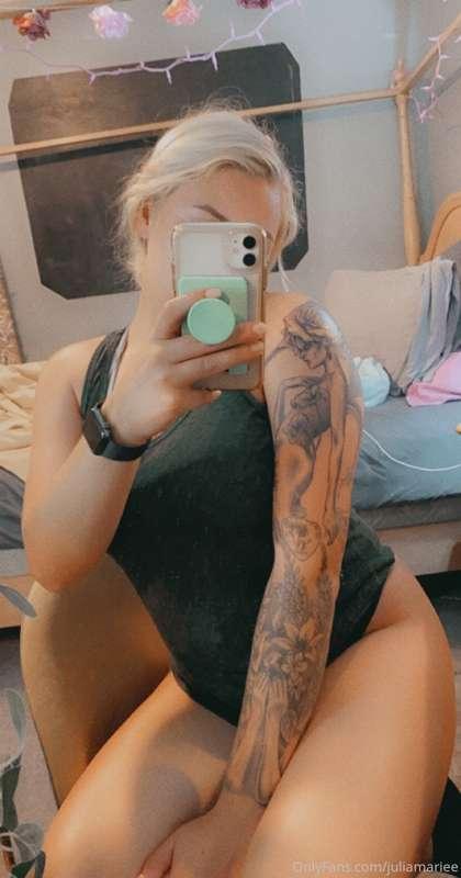 Girls with tattoos who like getting in trouble