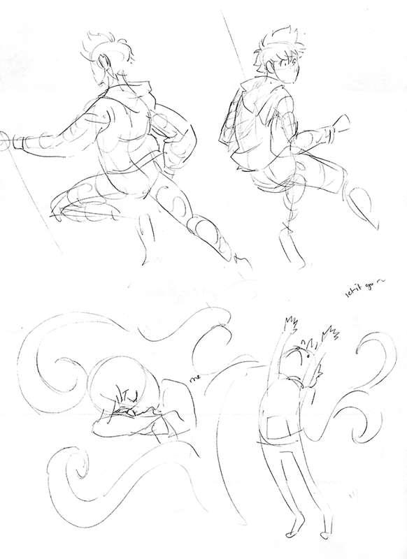 Jack Frost sketches