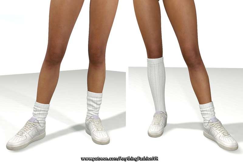 Hooters  socks left & right with 4 heights