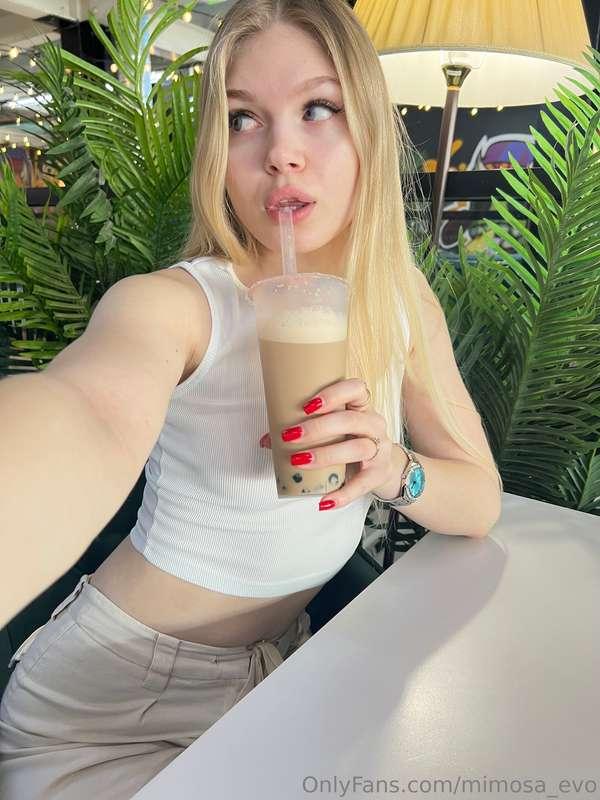 It seems it's time to drink something cold! 😜
