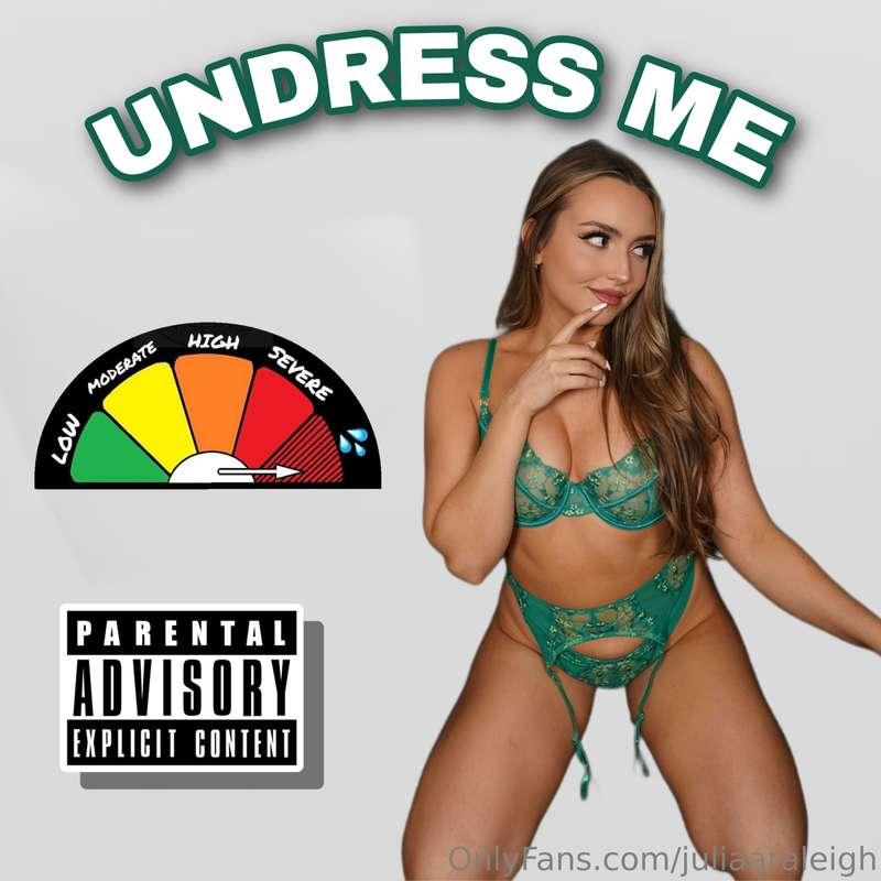 Wanna UNDRESS ME?😉 The HIGHER you tip the MORE that **CUMS O..