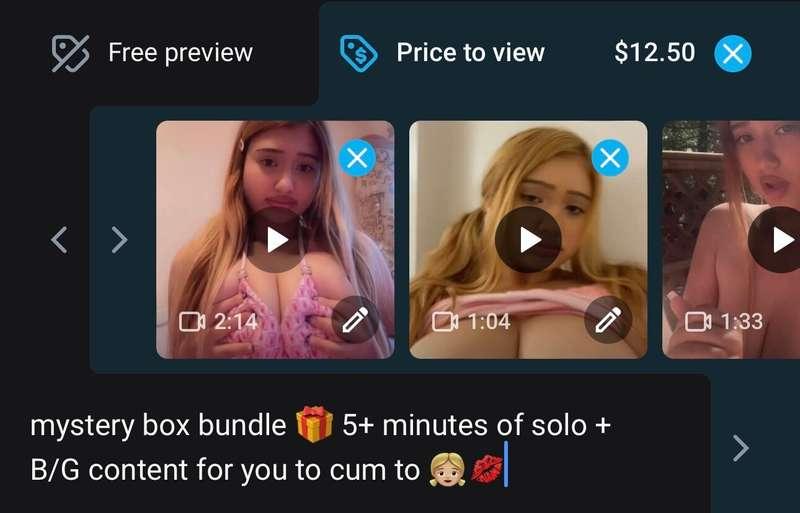 🆕 PPV | MYSTERY BOX BUNDLE5 videos, 5+ minutes long (and 1 p..
