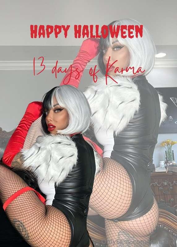 ⋆°°✩🎃✩°.⋆ 13 DAYS OF KARMA ⋆°°✩🎃✩°.⋆Every day for the next 1..