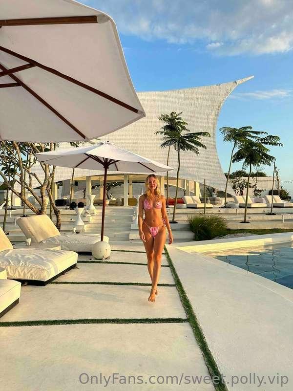 Through the glitter of water and warmth, finding peace and j..