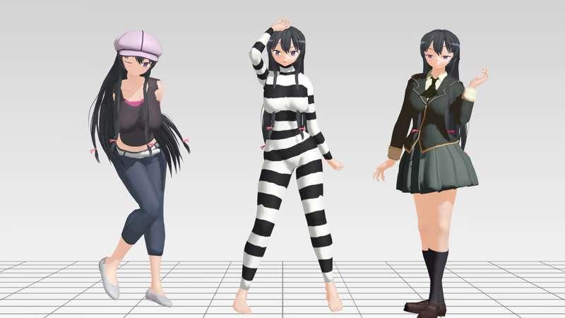 MMD Yozora Mikazuki DL