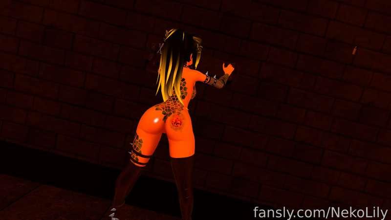 Had a little fun with @CPumpkin the other night~ 
Was a fun time in the dungeon we were in ;3