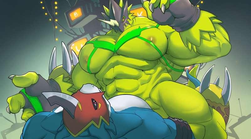 Bulkmon Tops Flamedramon