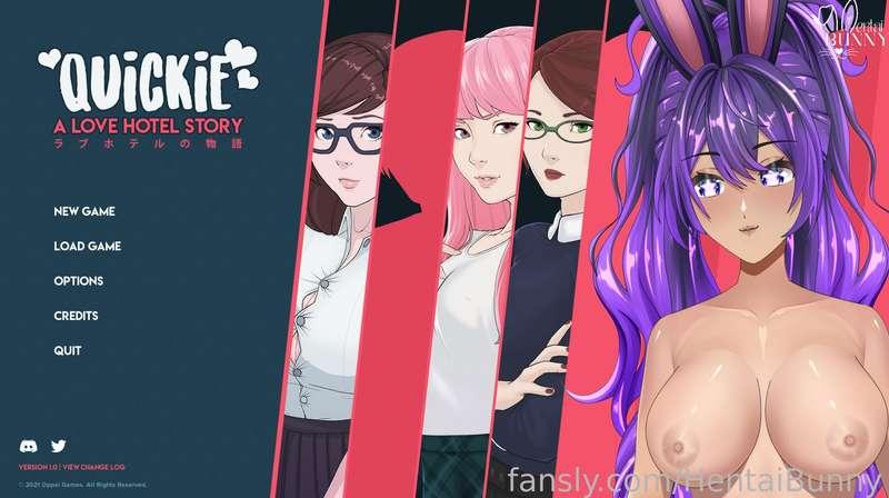 ~ Stream starts at 7 PM EST ~ 

Were playing some more Quickie &lt;3 Come join me tonight and lets continue the story ~ 

~ Wheel spins and lovense links are going on sale tonight ~ 

$5 - wheel spins 
$15 - lovense control (10 mins)

⋆ ˚｡⋆୨♡୧⋆ ˚｡⋆⋆ ˚｡⋆୨♡୧⋆ ˚｡⋆⋆ ˚｡⋆୨♡୧⋆ ˚｡⋆⋆ ˚｡⋆୨♡୧⋆ 
#hentaibunny ♡ #erp ♡ #egirl ♡ #waifu ♡ #hentai ♡ #anime ♡ #vrchat ♡ #vrchaterp ♡ #virtualreality ♡ #vrsex ♡ #anime ♡ #lewdtuber ♡ #vtuber