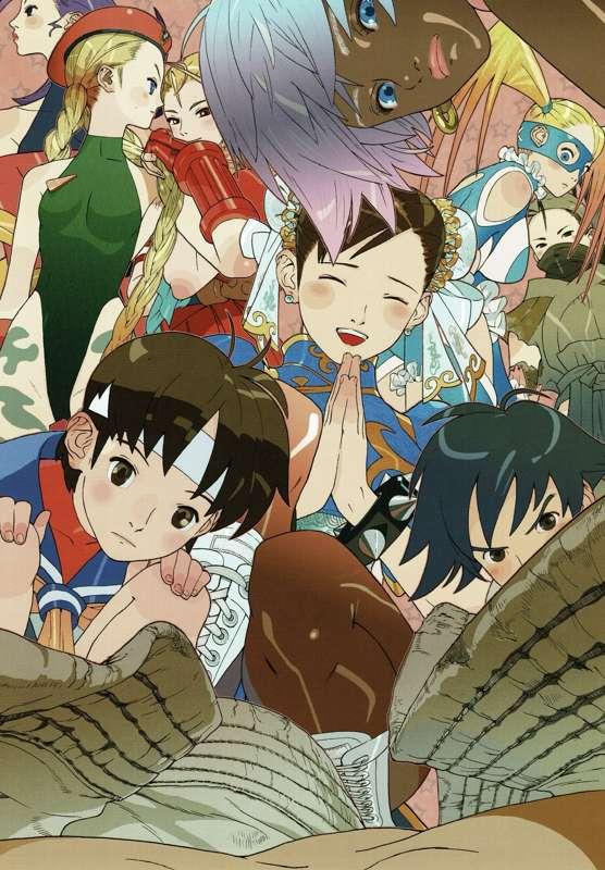 Retro Art Gallery | 15th Anniversary Street Fighter Artwork