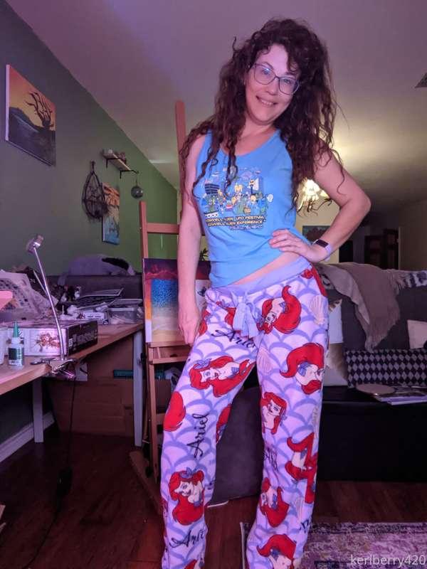 Pj's and butthole woo hoo!! 💕❤️