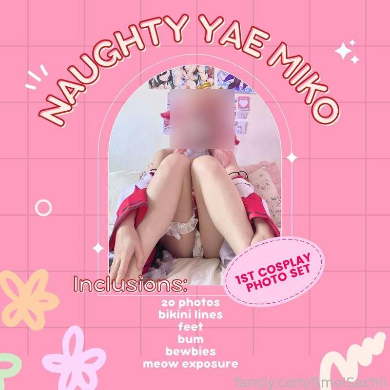 sachi-chan knows you have all been waiting for this ✩₊˚.⋆☾

~ GENSHIN IMPACT’S YAE MIKO ~

⋆⁺₊✧ please enjoy my first cosplay photo set! ♡ i really enjoyed creating these. should i also do videosss? 

#cosplay #photoset #fyp #kawaii #yaemiko #japanese #asian #feet #naughty
