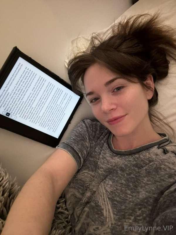 Who wants to read my kindle to me until I fall asleep in the..