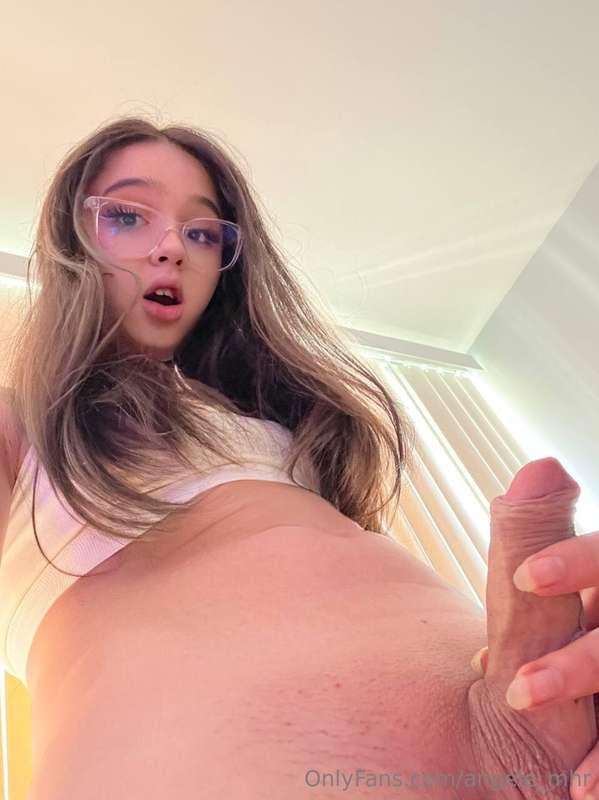 Ashley is looking for a real man who can handle her girlcock..