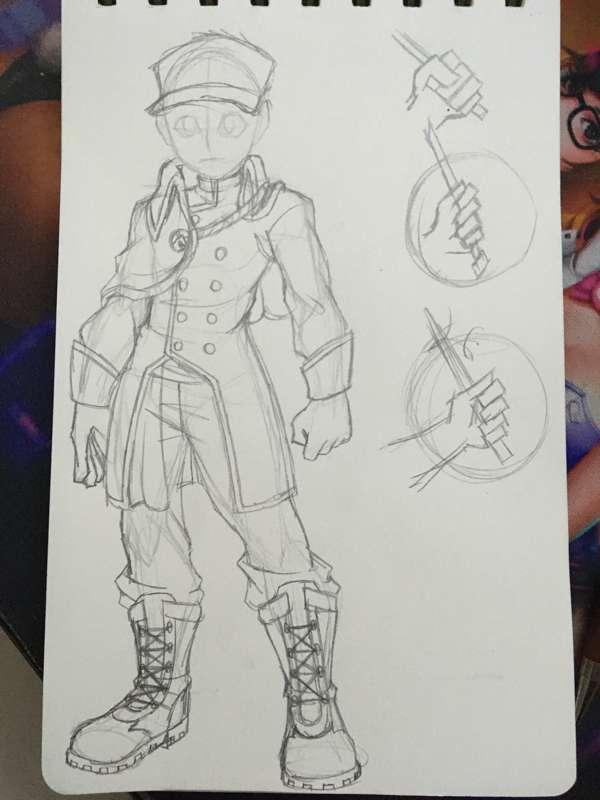 Wizard Corps Uniform Concept Art