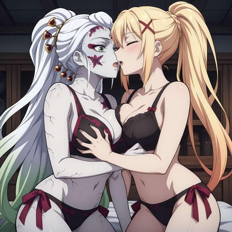 Daki X Darkness SFW