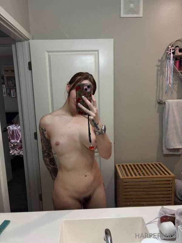 fresh out the shower ;)