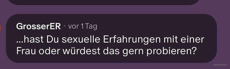 Q&A 🔥 Hatte ich ehrlich gesagt noch nicht richtig. Nur mal m..