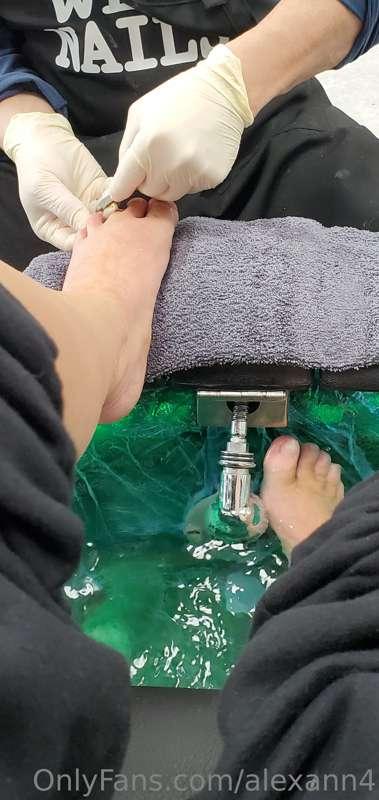 New paint an pedi