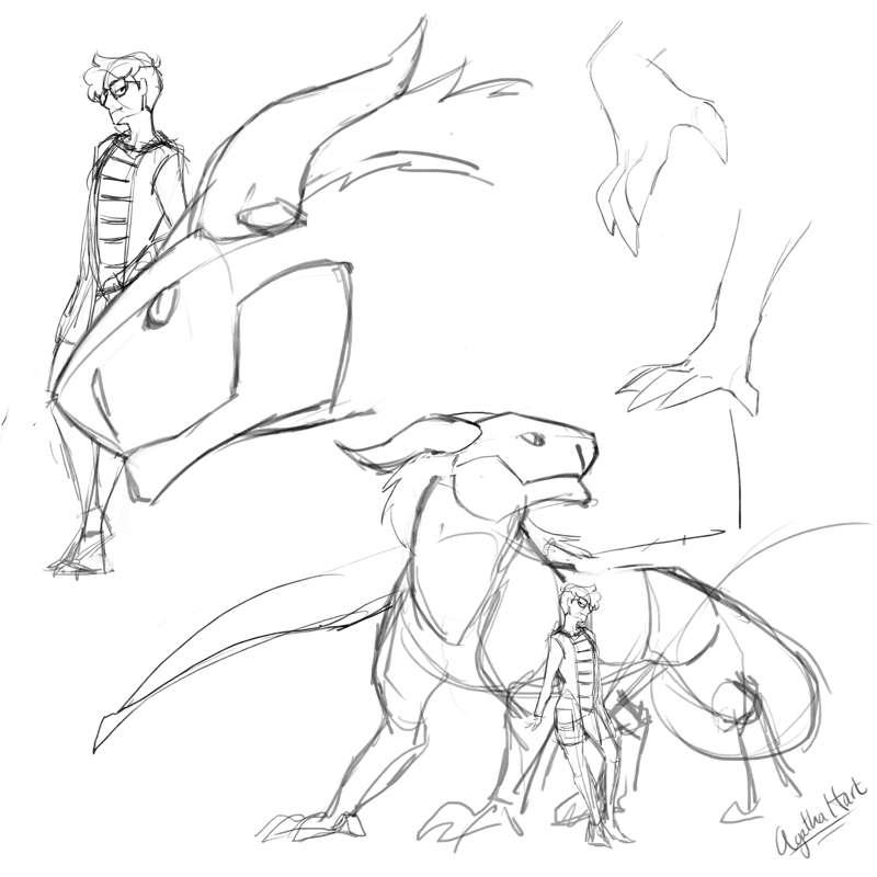 Sam and Daniel Sketches