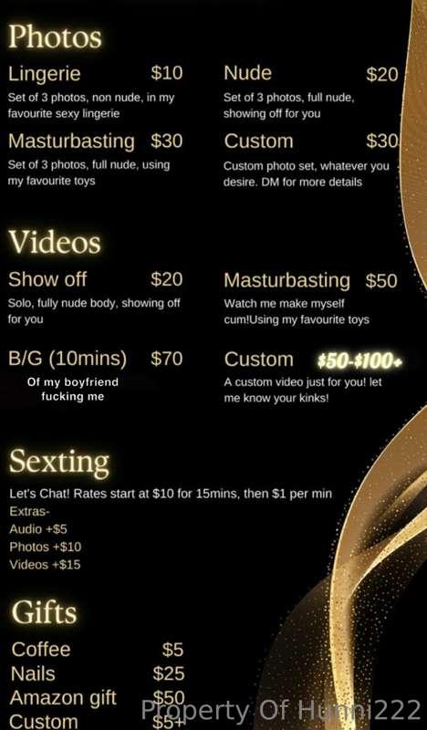 New tip menu message me Daddy😈🤤
