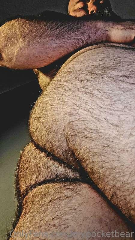 Fur part 2. A fuzzy daddy, with fur you could get lost in.....