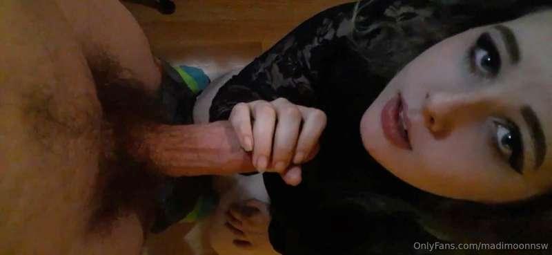 It's almost like sucking dick is my favorite thing in the wo..