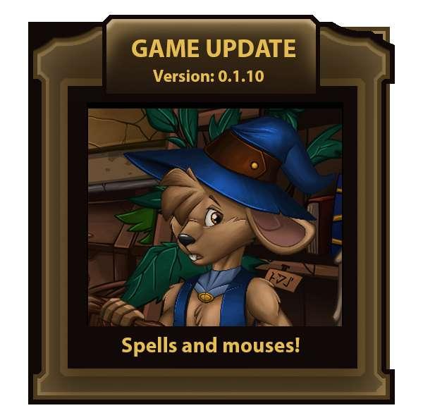 Game version 0.1.10 - Spells and mouses