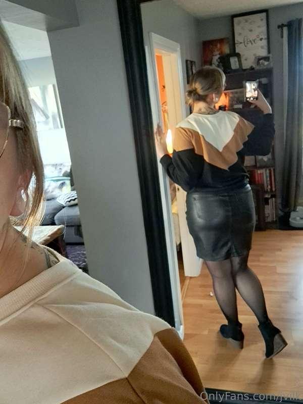 We're you checking me out from behind!?!?!! GOOD