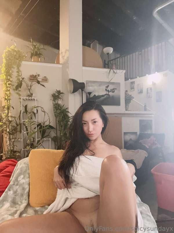 Hi daddy … just finish shower