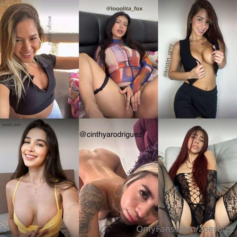 💙😈 @ALEXA_GOMEZ 💙😈🔥👅 @looolita_fox 👅🔥🔥✨ @kristin_grey ✨🔥💋 @a..