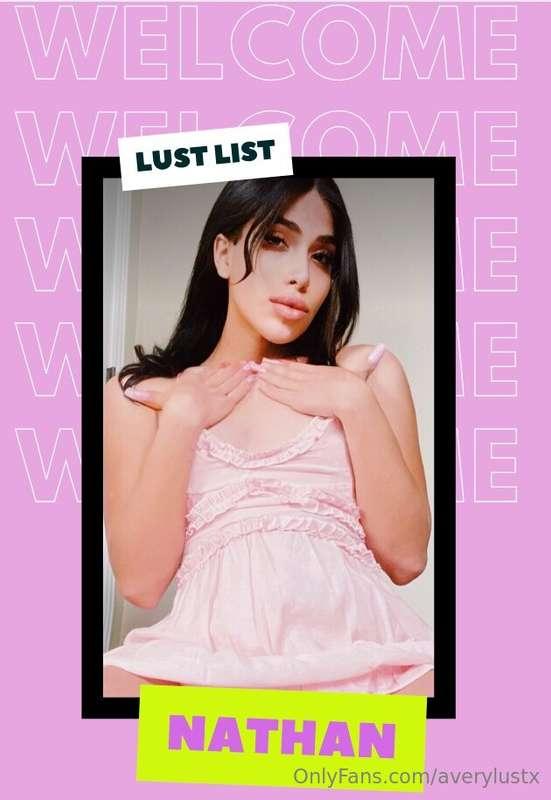WelCum Lustie NATHAN 💖Thank you for all the love and support..