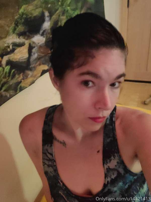 I'm dying my hair black right now. Letting it sit.My friend ..