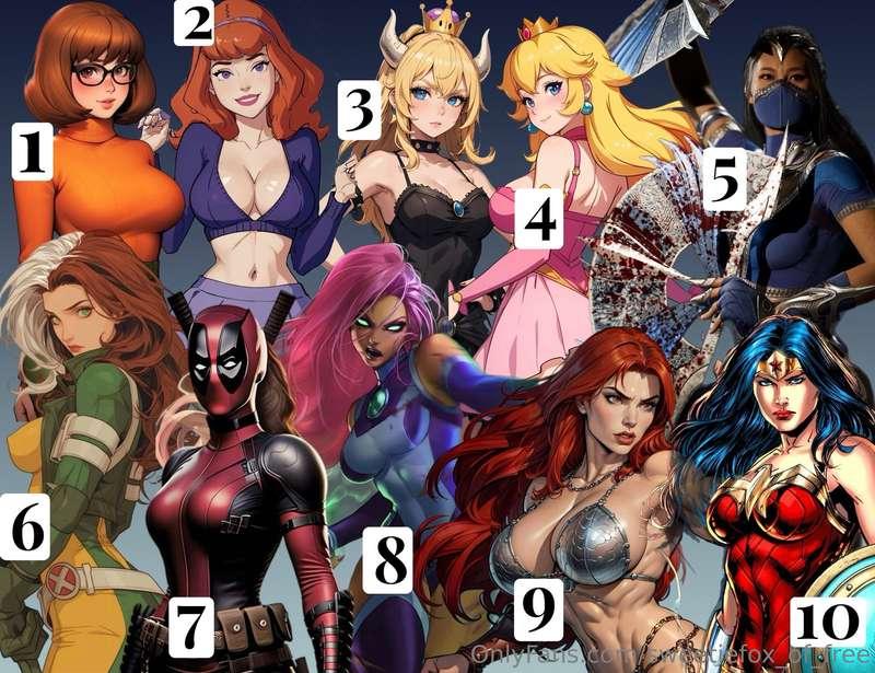 Want to pick ***yourself*** a cosplay and have ***me*** film..